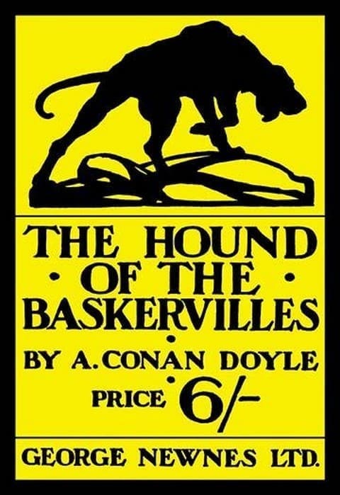 The Hound of the Baskervilles #4 (book cover) - Art Print