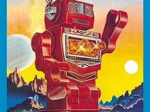 Battery Operated Hero Robot - Art Print