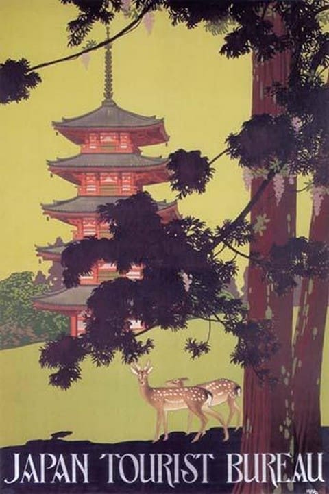 Japan Tourist Bureau - Art Print