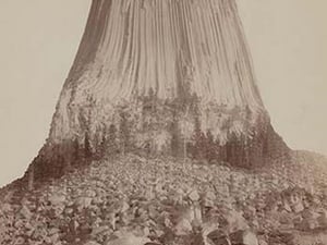 Devil's Tower by John C.H. Grabill - Art Print