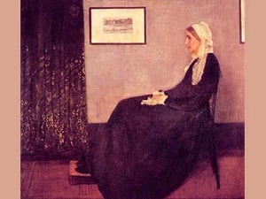 Whistler's Mother by James Abbot McNeill Whistler - Art Print