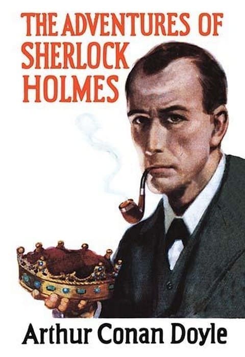 Sherlock Holmes Mystery (book cover) by Erberto Carboni - Art Print