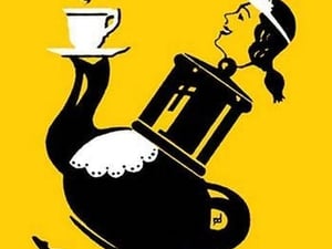 Boire Les Cafes Tilmant - Art Print