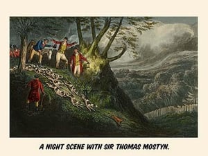 A Night Scene with Sir Thomas Mostyn by Henry Alken - Art Print