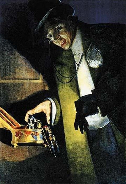 Henri Dupie Aristocratic Thief by J. Segrelles - Art Print