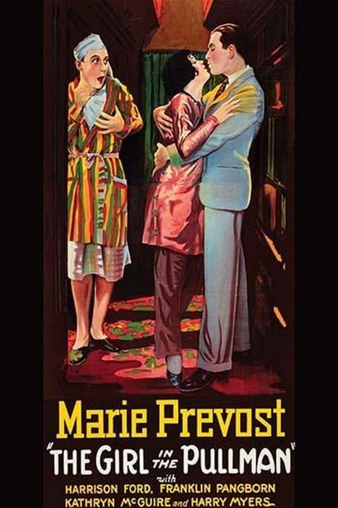 Girl in the Pullman - Art Print