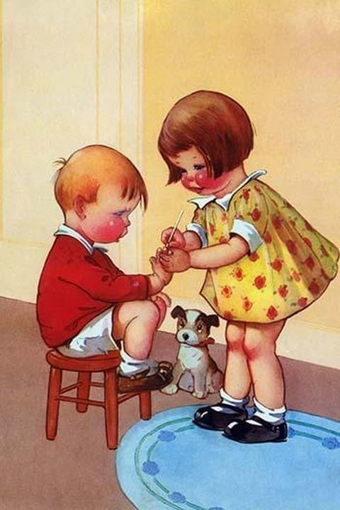 Splinter. Ouch! by Mildred Plew Merryman - Art Print