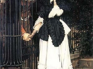 The Farewell by James Tissot - Art Print