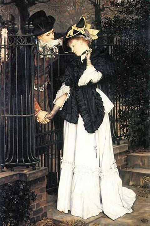 The Farewell by James Tissot - Art Print