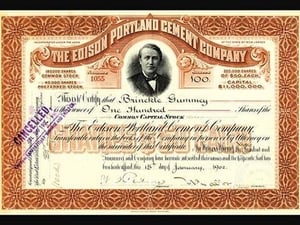 The Edison Portland Cement Company #2 - Art Print