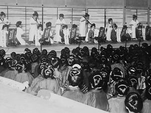 Japanese Hair Dressing Contest - Art Print
