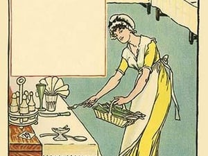 365 Days & Leap Year were Invited by Walter Crane - Art Print