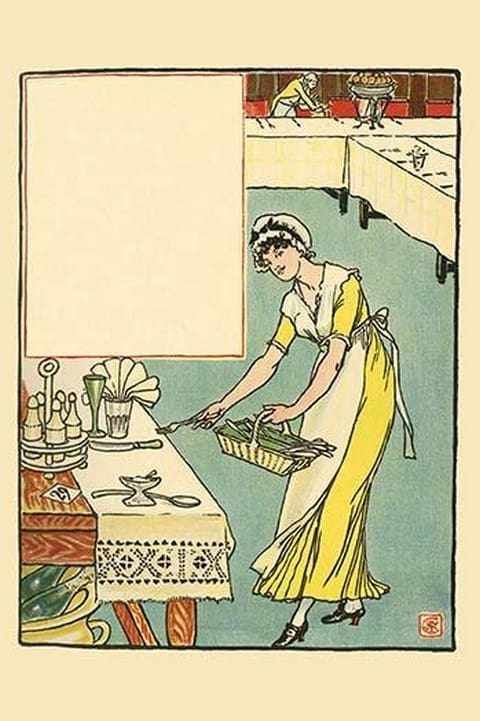 365 Days & Leap Year were Invited by Walter Crane - Art Print