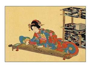 The Samisen - Art Print