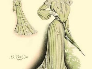 Le Bon Ton: In Green - Art Print