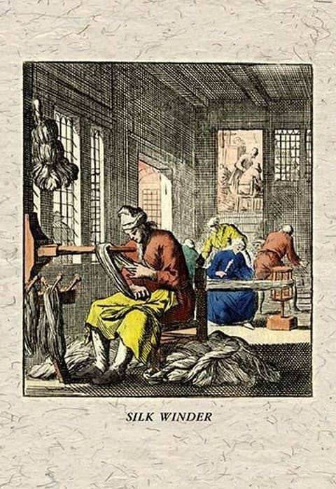 Silk Winder by J. A. C. Lohr - Art Print