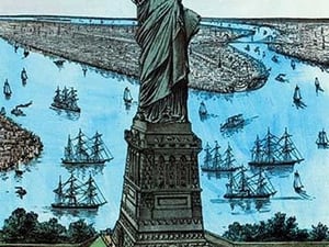 Statue of Liberty by Nathaniel Currier - Art Print