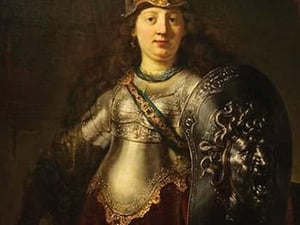 Bellona by Rembrandt Van Rijn - Art Print