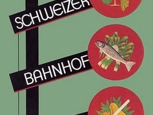 Schweizer Bahnhof Buffets by Charles Kuhn - Art Print