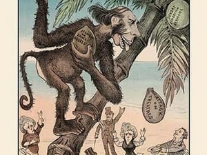 Puck Magazine: A Fable by Frederick Burr Opper - Art Print