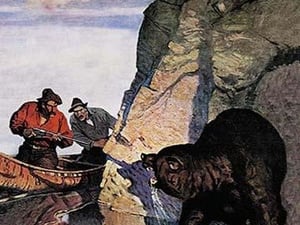 Bear Ambush by N.C. Wyeth - Art Print
