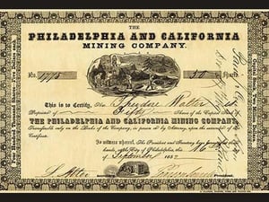 The Philadelphia and California Mining Company - Art Print