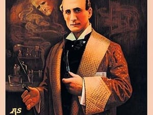 H. A. Saintsbury as Sherlock Holmes (book cover) - Art Print