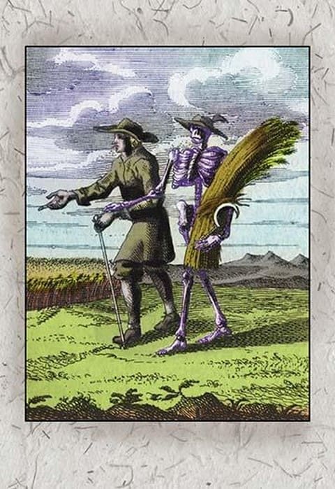 Death in the Field - Art Print