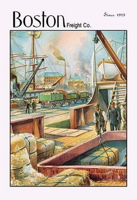 Boston Freight Company - Art Print