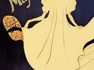 May Milton on Stage by Henri de Toulouse-Lautrec - Art Print