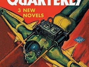 Science Fiction Quarterly: Rocket Man Attacks - Art Print
