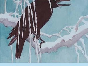 The Raven by Edgar Allan Poe - Art Print