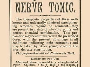 Aromatic Iron and Quinine Nerve Tonic - Art Print