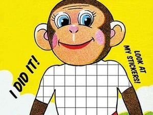 Monkey Potty Chart by Jason Pierce - Art Print