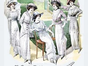 Album Blouses Nouvelles: Leisure on the Lawn by Atelier Bachroitz - Art Print