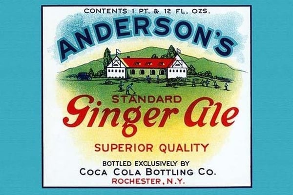 Anderson's Standard Ginger Ale - Art Print