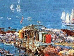 Afternoon in August by Frederick Childe Hassam - Art Print
