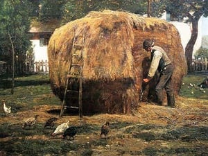 Barnyard by Frederick Childe Hassam - Art Print