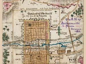 Andersonville Prison - Art Print