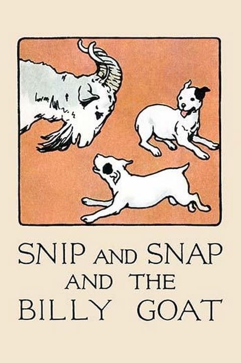 Snip and Snap and the Billy Goat by Julia Dyar Hardy - Art Print