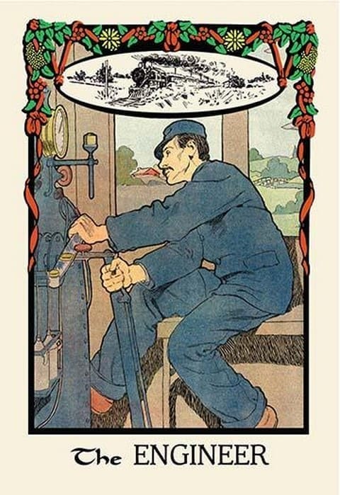 The Engineer by H.O. Kennedy - Art Print