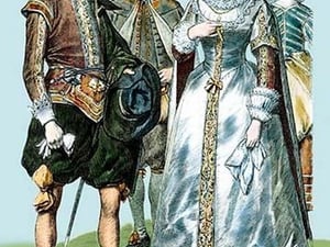 James Marquis of Hamilton and Francis Dutchess of Genoa by Richard Brown - Art Print