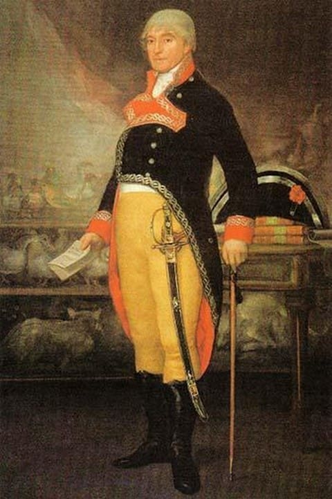 Portrait du Naturaliste Felix de Azara by Francisco de Goya - Art Print