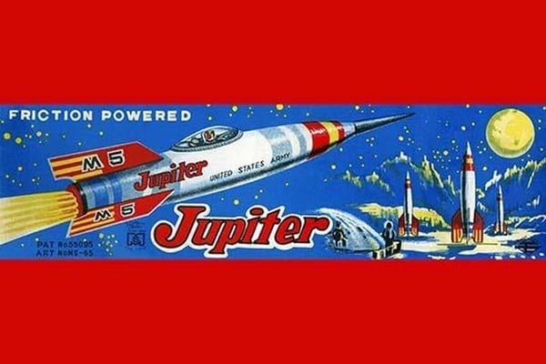 Friction Powered Jupiter M-5 - Art Print