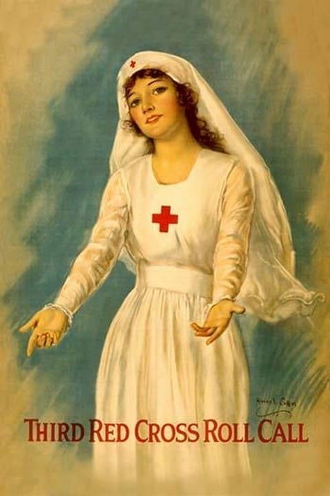 Third Red Cross Roll Call by Haskell Coffin - Art Print