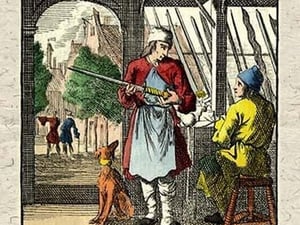 Sword Maker by J. A. C. Lohr - Art Print