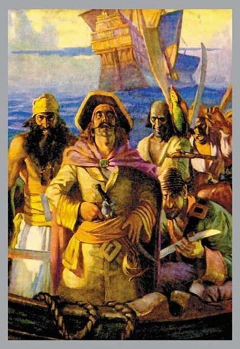 Depraved and Merciless Pirates by William Eaton - Art Print