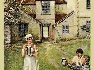 A Quart of Ale is a Dish for a King by George H. Boughton - Art Print