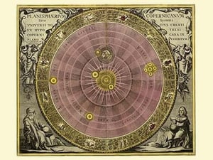 Planisphaerium Copernicanum by Andreas Cellarius #2 - Art Print