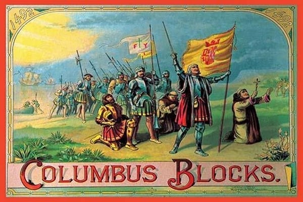 Columus Blocks - Art Print
